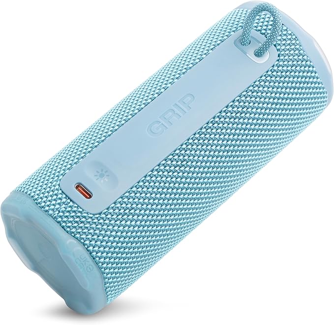 JBL Grip - Compact Bluetooth Speaker with Bold Pro Sound and Ambient Light, up to 14 Hours of Playtime, Water, Dust and Drop-Proof (IP68), & Multi-Speaker Connection with Auracast™ (Teal)