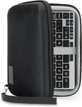 USA Gear 7 Inch Hard Case for Mini Laptops Fits GPD WIN Mini (2025), One Netbook One Mix 1S Yoga, Small Notebook UMPC Computer & more - Storage Travel Case with Water Resistant Exterior (Black )