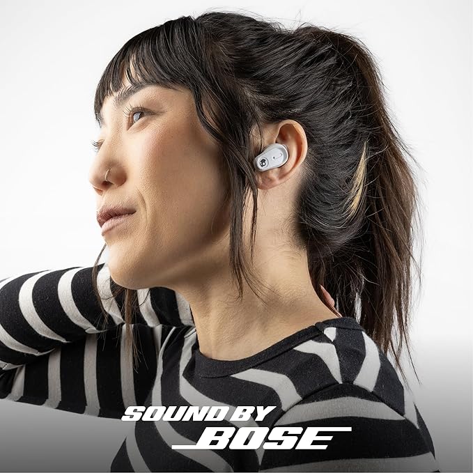 Skullcandy Method 360 ANC Wireless Earbuds, Sound by Bose, Bluetooth Headphones, Premium Noise Cancelling, Up to 40 Hrs Battery, Sweat and Water Resistant, Microphone for iPhone Android - Bone