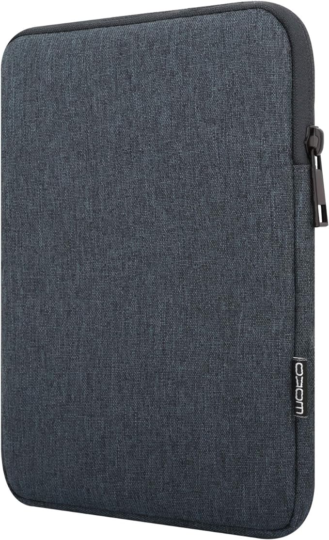 MoKo 7-8 Inch Tablet Sleeve Bag, Polyester Pouch Cover Case Fits iPad mini (A17 Pro) 8.3" 2024, iPad mini 6/5/4/3/2/1, Samsung Galaxy Tab S2 8.0, Tab A 8.0, ZenPad Z8s 7.9,Space Gray