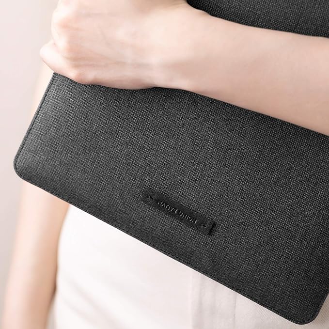 Native Union Stow Slim for iPad 11” Tablet Sleeve – Sleek & Slim Premium Sleeve Compatible with iPad Air 11" M2, iPad Pro 11" M4, iPad Air 10.5”, iPad 10.2" with Easy-Access Magnetic Closure (Slate)