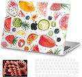 AKIT Compatible with MacBook Air 13 inch Case M5 2026 2025-2022 M4 M3 M2 A3449 A3240 A3113 A2681, Unique Hard Shell Laptop Case+Screen Protector+Keyboard Cover for MacBook Air 13.6 inch, Fruits