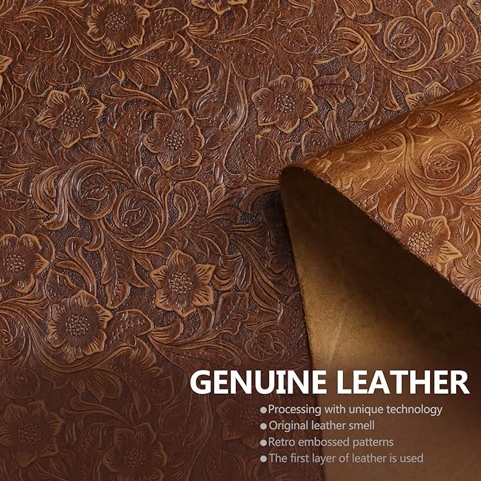Gexmil Case for iPad mini 7 (A17 Pro) 2024, iPad mini 6 Generation, Genuine Leather 8.3 Inch Case 2021 Cover,Anti Fingerprint/Slip,Cowhide Folio Cover Auto Sleep/Wake with Adjustable Stand,Brown