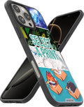 Smartish® iPhone 16 Pro Max Magnetic Case - Gripmunk Compatible with MagSafe [Lightweight + Protective] Slim & Thin Grip Cover with Microfiber Lining for Apple iPhone 16 Pro Max - Custom Prints