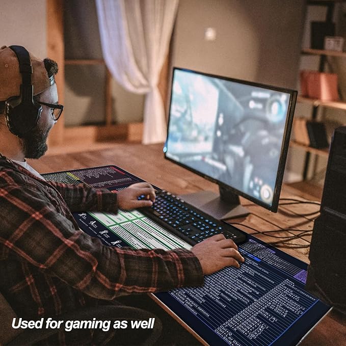 XXL Gaming Mouse Pad 35.4x15.7 Professional Large Mouse Pad & Computer Game Mouse Mat-90x40 Excelnew