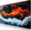 Canjoy Gaming Mouse Pad, 31.5x15.7inch Large Extended Mousepad Big Computer Desk Mat for Keyboard and Mouse Full Desk Mouse Mat with Non-Slip & Rubber Base