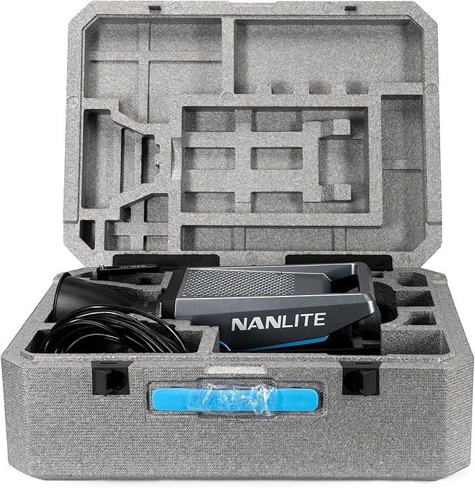 Nanlite FC-720C 750W RGBW LED Video Light, Full-Color Studio Spotlight with 2700K–12000K, CRI 96 TLCI 97, Bowens Mount for Film & Broadcast Production,YouTube, Live Streaming & Photography