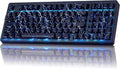 ZORNHER ZH980 Mechanical Keyboard Wireless,95% Creamy Keyboard with Number Pad,Lightning PC Keycaps,Gaming Keyboard with Number Pad,Creamy Sounding Linear Switches,Full Size,2.4GHz/USB-C/BT5.0
