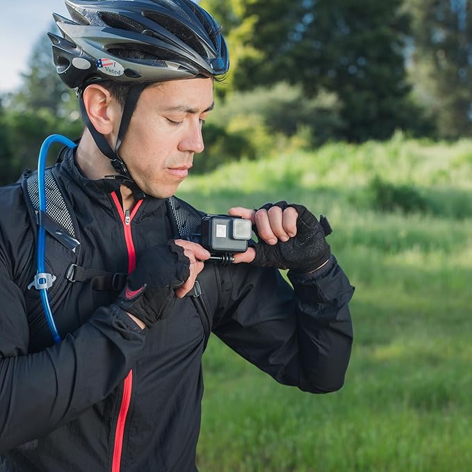 Peak Design POV Kit V2, Action Camera Mount, Low Profile and Quick Connecting, Mounts Action Cameras to Backpacks, Belts and Straps, Adjustable and Secure, Requires Capture Camera Clip
