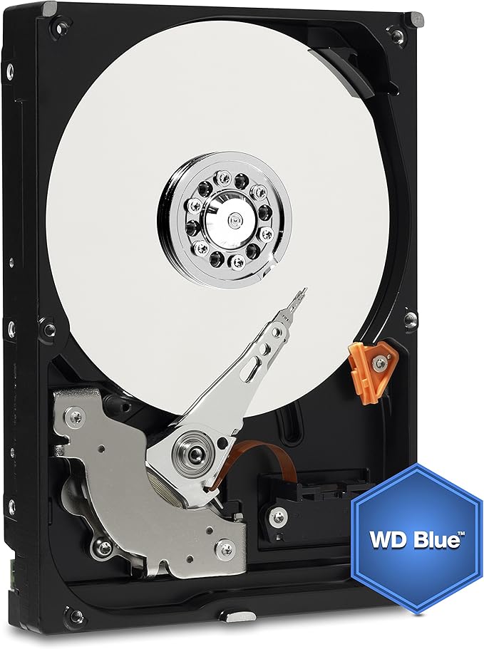 Western Digital 1TB WD Blue PC Internal Hard Drive HDD - 7200 RPM, SATA 6 Gb/s, 64 MB Cache, 3.5" - WD10EZEX