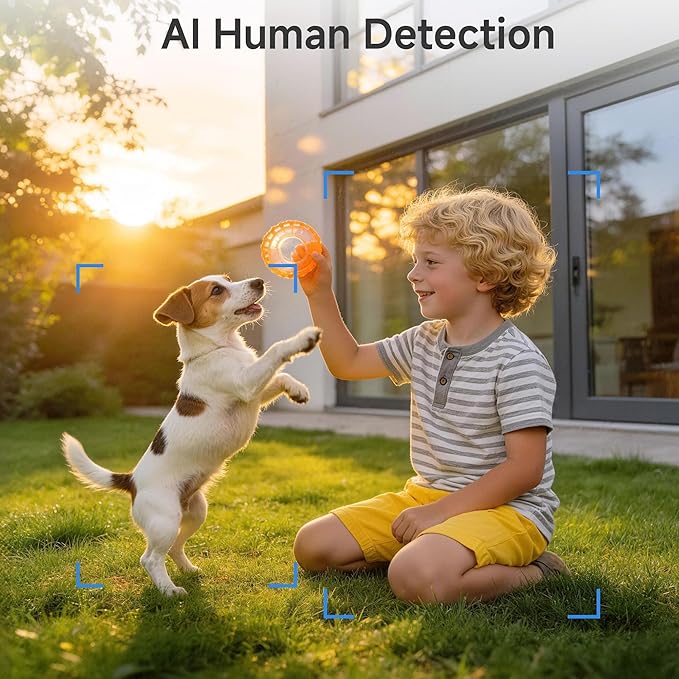 Noorio Solar Security Cameras Wireless Outdoor, 5G & 2.4G WiFi Cameras for Home Security, 1080P Battery Powered Outdoor Camera, Expandable Local Storage, AI Human Detection, Color Night Vision, SD200