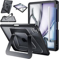 Case for iPad Air 11-inch M4 (2026)/M3 (2025)/M2 (2024),iPad Air 5th (2022)/4th Generation (2020) 10.9 Inch,iPad Pro 11 inch,Multi-Angle Ultra Stable Dual Stand,Slim Duty Shockproof Case