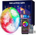 Ledagic 50 ft LED Lights for Bedroom Music Sync RGB LED Strip Lights with APP & Remote Control LED Lights for Room Home Party Christmas Wall Decor (1 Roll of 50ft)