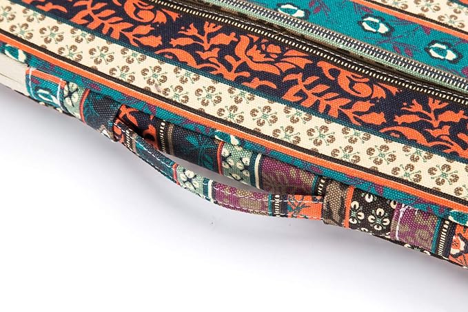 Kinmac 360° Heavy Duty Protective Laptop Sleeve Case Bag Cover with Handle for MacBook Air 13 inch,iPad Pro 13 inch and 13.3 inch HP,Dell,Lenovo,Asus,Acer Laptop (Bohemian)
