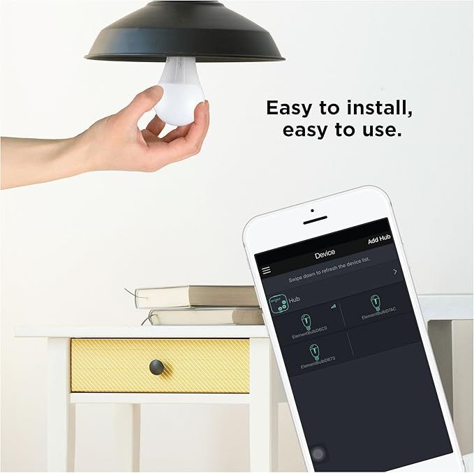 Sengled Zigbee Smart Bulb, Smart Hub Required, Works with SmartThings and Echo with built-in Hub, Voice Control with Alexa and Google Home, Daylight 60W Equivalent A19 Alexa Light Bulb, 1 Pack