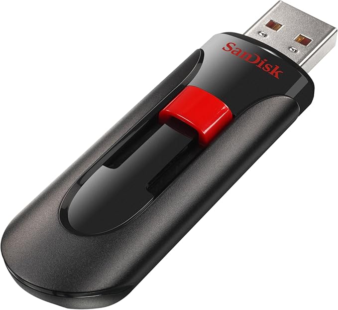 SanDisk 128GB Cruzer Glide USB 2.0 Flash Drive - SDCZ60-128G-B35 (Pack of 3)