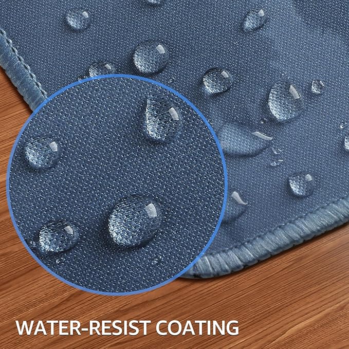KTRIO Large Gaming Mouse Pad Desk Mat, Superior Micro-Weave Cloth, Non-Slip Rubber Base, Stitched Edges, Water-Resistant, for Gamer, Office & Home, 31.5 x 15.7 Inch，Cloud Forest