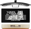 MPCO. Original Large Gaming Desk Mat – 36" x 17" Aeroglyde OZGMX Royal Bengal Black Full Desk Mouse Pad for Smooth Precision – Non-Slip, Washable Extra-Large PC Mouse Pad for Gaming Sessions