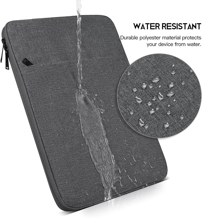 17 inch Laptop Case Computer Sleeve for HP Envy 17/Pavilion 17/Omen 17, Acer Predator 17/Aspire 17, Dell Inspiron 17, Lenovo Ideapad 17, Water-Resistant Shockproof 17.3 inch Laptop Carrying Bag