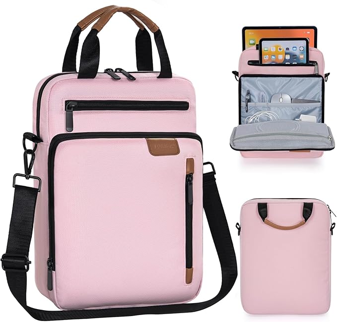 9-11 Inch Tablet Sleeve Bag, Padded Protective Travel Carrying Case for iPad A16 2025, iPad Air M4 11-inch 2026 M3 M2, iPad Pro M5/M4 11 inch, iPad 10/9/8/7th, Galaxy Tab A9+/S9/S8 11"