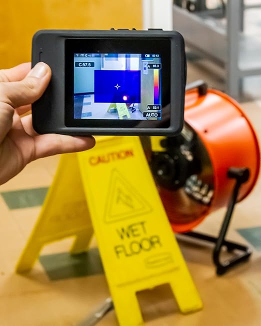 Triplett IRTC550 Pocket Thermal Imaging Camera with 3.5" Color Touchscreen Display
