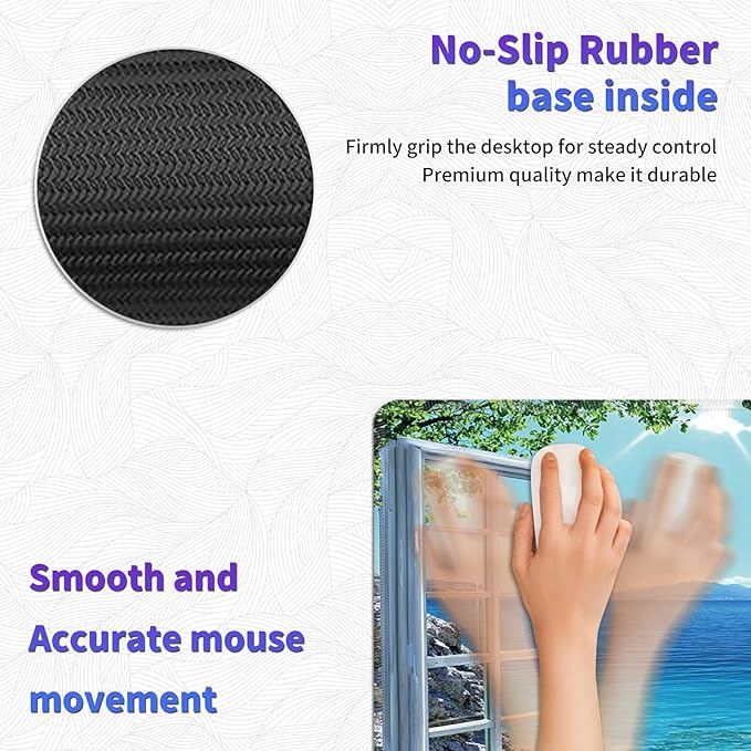 Large Mouse Pad, Desk Mat, XL Gaming Keyboard Mat, Non-Slip Rubber Base, Full Extended Mousepad for Gaming Office Home, 31.5 X 11.8 Inch, Seaside Scene