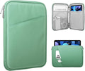 TiMOVO 9-11" Tablet Sleeve Bag for iPad 11-inch A16 2025, iPad 10.9"/10.2"| Air 11 Inch/5th/4th Gen. 10.9", Galaxy Tab A9+/A11Plus 11", Protective Bag with Pocket, Bodhi Green