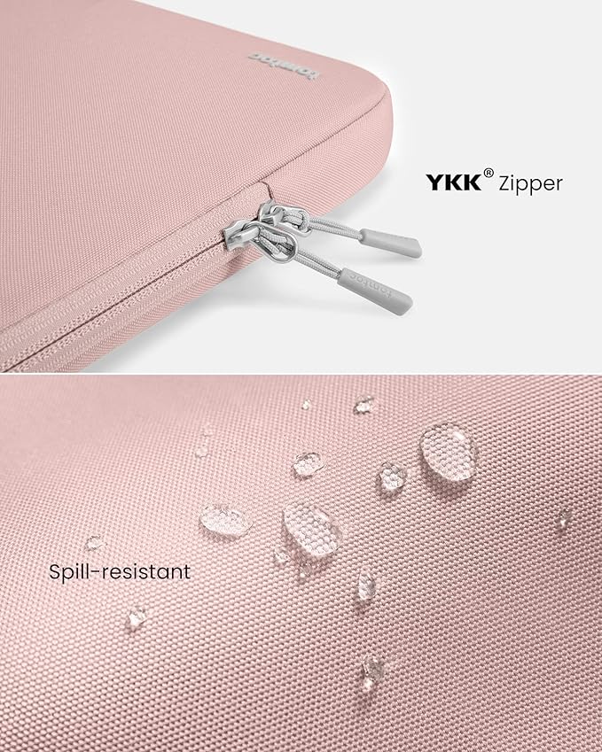 tomtoc 360° Protective Laptop Sleeve for 14-inch New MacBook Pro M5 Pro/Max (2026) A3426 A3427 A3434 M4/M3/M2/M1 A3112 A3401 A3185, Water-Resistant Laptop Case Fits Dell XPS 14 & 13.8" Surface Laptop