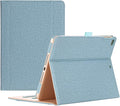 ProCase for iPad 9.7 Inch iPad 6th/5th Generation Case 2018 2017/iPad Air 2/Air 1 Case, Premium Leather Folio Corner Protection Multi-Angle Viewing Stand Cover with Front Pocket Pen Loop -Teal