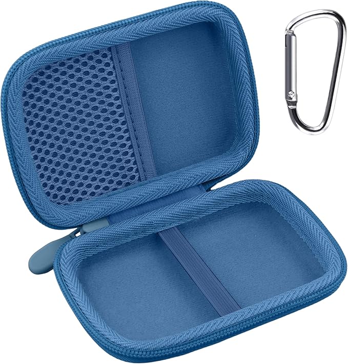 Hard Carrying Travel Case for PLAUD Note/Note Pro AI Voice Recorder,Compatible with Digital Recorder and Magnetic Protective Case(Dark Blue)