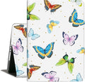 iPad 9th Generation Case, iPad 8th Generation Case, iPad 7th Generation Case, iPad 10.2 Case Kids Girl Boy iPad Case 9th Generation Multi-Angle Viewing Adjustable Stand Auto Wake/Sleep, Butterfly