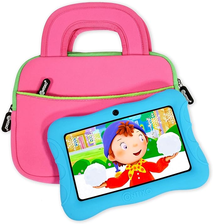 Contixo 10" Tablet Sleeve Bag Compatible for Contixo K101 Kids Tablet, Amazon Fire HD 10 Kids Edition, Kindle Fire HD 10.1 Inch with Accessory Pocket
