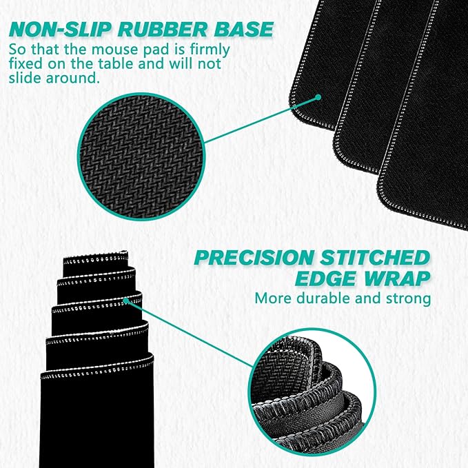 Gaming Mouse Pad - Desk Mat for Keyboard and Mouse - Anime Mousepad Desk Pad with Non-Slip Base, Japanese Large Mouse Pad for Office, Desktop Protection Decoration and Daily Use