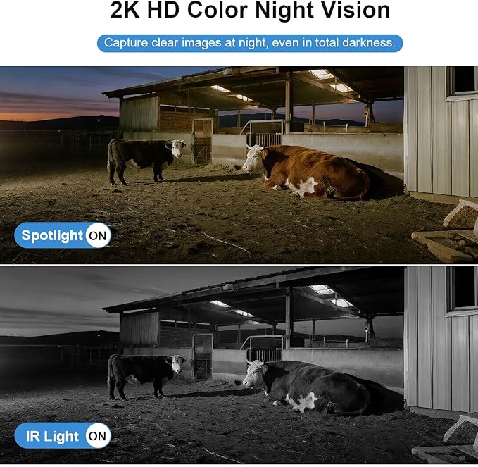 4G LTE Security Camera No Internet Needed, 360° PTZ Outdoor Camera, Solar Camera Outdoor Wireless, PIR Motion Detection, 2K HD, 2-Way Talk, Wall/Ceiling Mount, Free Cloud Storage (Need Apply)