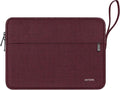 Laptop Sleeve Case 14 Inch, Water Resistant Traveling Computer Cover with Handle, Shockproof Protective Carrying Laptop Bag Compatible for 14 Inch MacBook Air/Pro, HP, Dell, Lenovo, WineRed