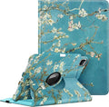 Fintie Rotating Case for iPad Pro 11-inch (4th / 3rd Generation) 2022/2021-360 Degree Swiveling Stand Cover w/Pencil Holder, Auto Sleep/Wake, Also Fit iPad Pro 11" 2nd/1st Gen, Blossom