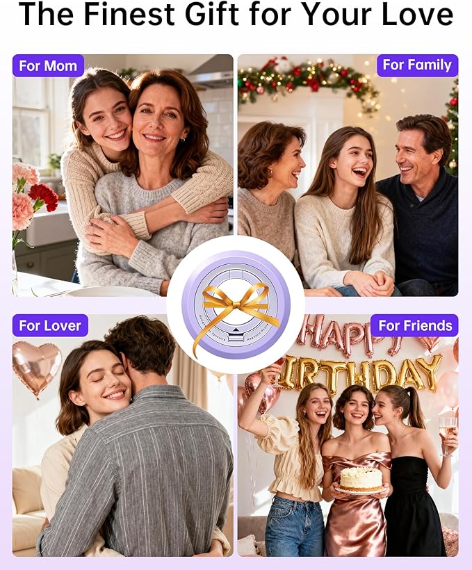 SYNCWIRE for MagSafe Phone Grip, Valentine's Galentine's Day Birthday Gifts for Her Women Mom Girlfriend Best Friends Sister Wife Teen Girl Magnetic Phone Ring Holder Kickstand