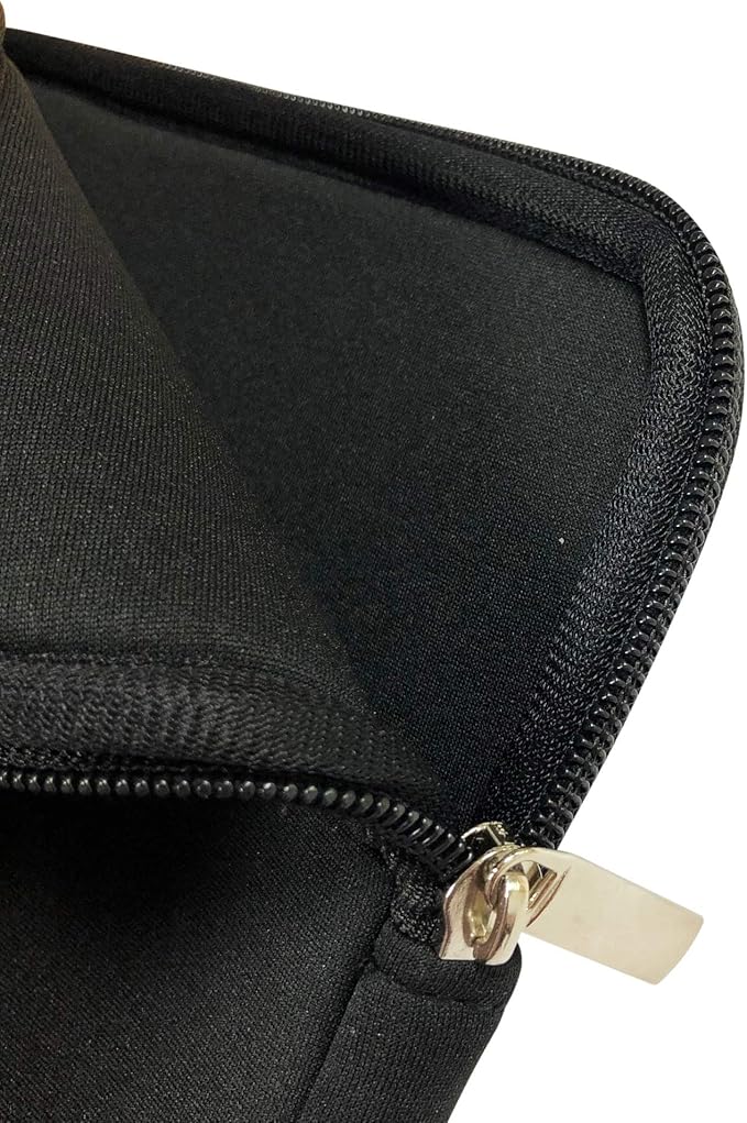 Neoprene 12.5 inch Laptop Tablet Sleeve Case Bag Protective Cover for Apple iPad Pro 12.9" MacBook 12" Surface Pro 6, HP Chromebook x2 HP Stream 11.6, Google Pixel Slate Pixelbook, Vaio SX12 (Black)