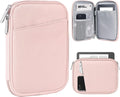 TiMOVO 6-7 Inch Tablet Sleeve for eReader Book Paperwhite/Colorsoft Signature Edition, Protective Sleeve Cover Case with Pocket for E-Reader/Oasis & Kobo Devices, Pink