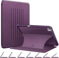 Fintie Magnetic Stand Case for iPad Pro 13-inch (M5) 2025 / (M4) 2024 - Multiple Angles Shockproof Rugged Soft TPU Cover with Pencil Holder, Auto Sleep/Wake, Purple