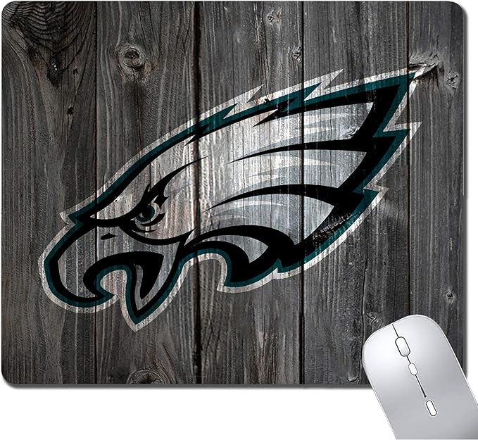 Wood Grain Design Sports Mouse Pad, Non-Slip Rubber Base Mousepad for Computers Laptop, Gaming Mousepad Desk Mat Mouse Pad, Office Supplies - Mouse Pads for Desk