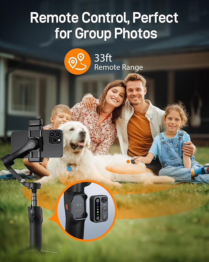 hohem iSteady X3 Gimbal Stabilizer for iPhone & hohem iSteady V3 Ultra Gimbal Stabilizer for Smartphone
