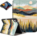 Lokigo for iPad 10th Generation Case 2022 10.9 inch/iPad 11th Generation Case (A16) 2025 11-inch, Protective Multi-Viewing Stand Cover (Support Touch ID, Auto Wake/Sleep), Mountain