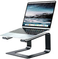 Urmust Laptop Stand for Desk - Ergonomic Computer Stand Riser Holder for MacBook Air Pro, Dell, HP, Lenovo, Samsung, Alienware Laptops 11-15.6" (Silver, Up to 15.6" Laptop)
