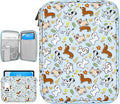 Dadanism 9-11" Tablet Sleeve Bag Carrying Case for iPad (A16) 11th Gen 11", iPad 10th Gen 10.9" Air 5/4, iPad Air M4/Pro 11", iPad 9/8/7th, Galaxy Tab A11+ Plus 11", Remarkable 2 10.3", Blue+Dog