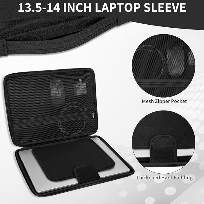 Hard Laptop Case Tablet Sleeves for 13.6 Inch MacBook Air M2 A2681 2022-2024 M3/A3113 2024,14inch MacBook Pro 14 M4/M3/M2/M1 Pro/Max A3112 A3401 A3185 A2992 A2918 A2779 2024-2021