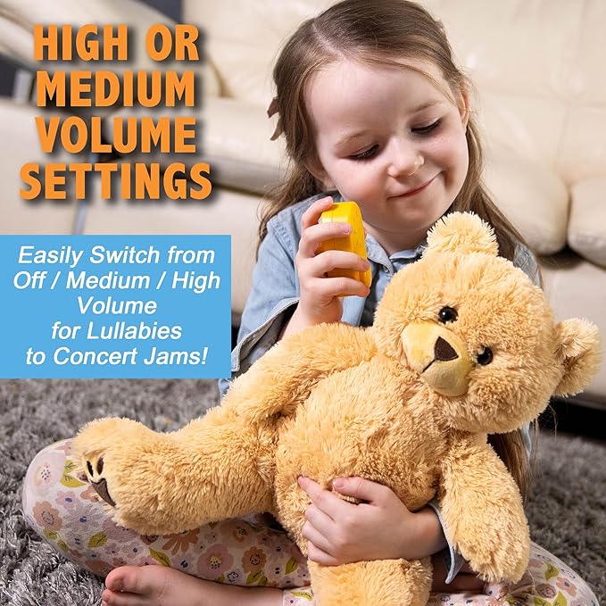 2+ Hr Voice Box for Stuffed Animals by Friendly Songs - This Sound Module can Hold 70+ MP3 Songs or MP3 Voice Recordings Inside The Voice Recorder for Stuffed Animals and Plush Teddy Bears