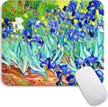 Square Mouse Pad Lrises,Personalized Premium-Textured Custom Mouse Mat Design,Washable Mousepad Lycra Cloth,Non-Slip Rubber Base Computer Mouse Pads for Wireless Mouse