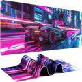 Gaming Mouse Pad - (31.5"×11.8") Sports Car Large Mouse Pads for Desk - Desk Mat for Keyboard and Mouse with Non-Slip Base, Desks Pad Matfor Game/Office & Home