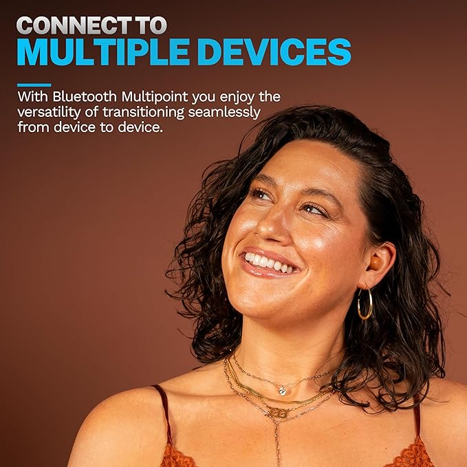 JLab JBuds Mini Tones, True Wireless Earbuds, Bluetooth Multipoint, Be Aware Audio, IP55 Sweat Resistant, Teal